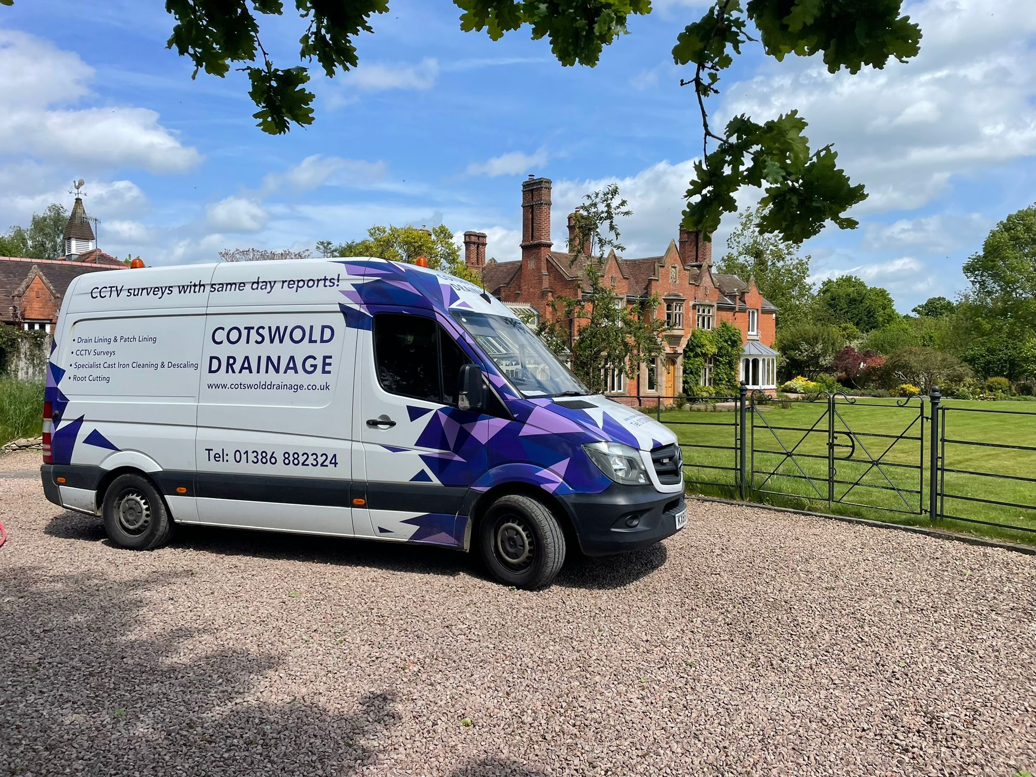 A Cotswold Drainage van